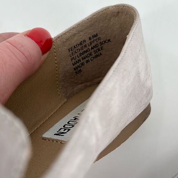 Steve Madden Gray Suede Loafers - Picture 10 of 10